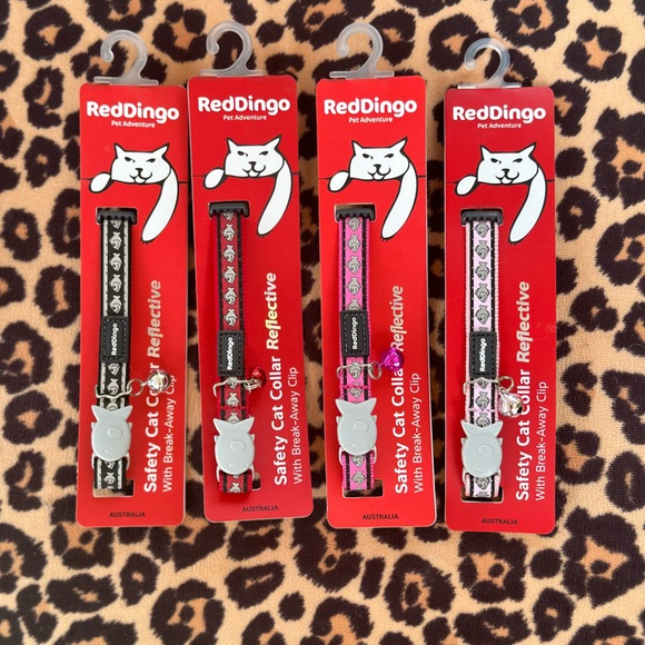 Red Dingo Cat collar - Picture 3 of 8